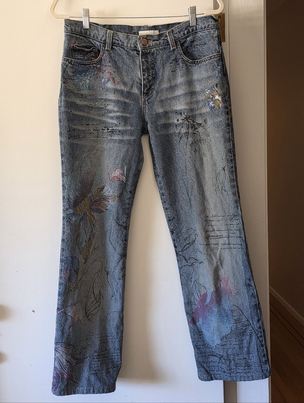 Hand Painted Roberto Cavalli Jeans